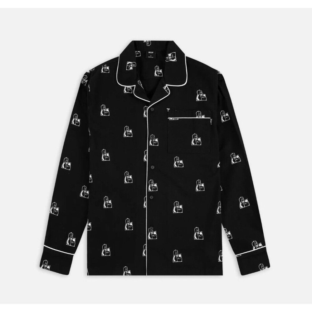 HUF Remio Dog Flannel Long Sleeve Shirt